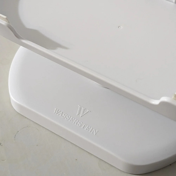 Wasserstein Adjustable Stand for Google Nest Hub Max (Chalk) - Picture 2 of 7